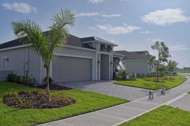 Residential Paver Driveway in Oakville, MO